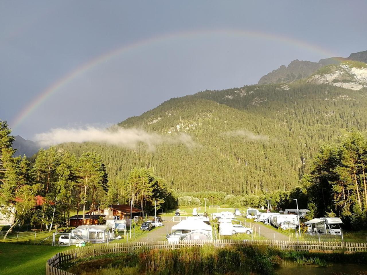 Camping Lechtal Vorderhornbach Eksteriør billede